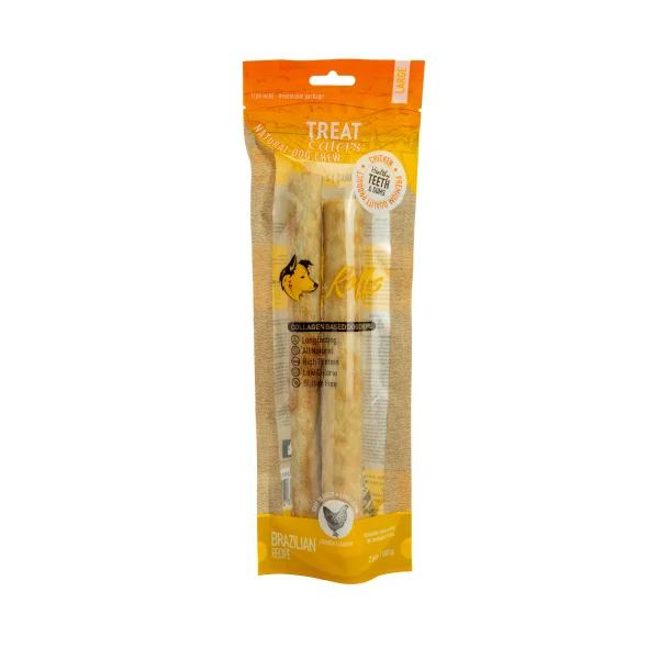 Treateaters New Hide Large Roll Chicken 2 pcs 180g