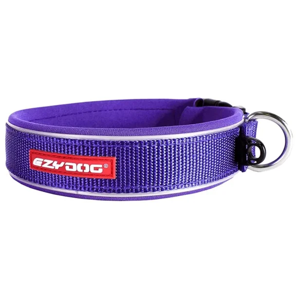 EzyDog halsb�nd XXL lilla 57-64 cm