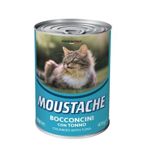 Moustache D�semad til kat med fisk 415 g