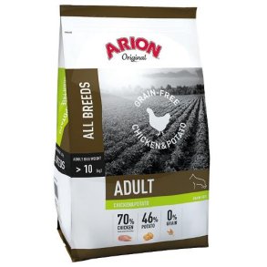 Arion No Grain Chicken & Potato 12 kg