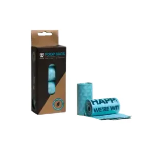 POOP BAGS BLUE