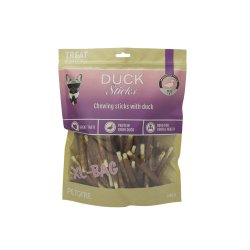 HVIDE TYGGEPINDE MED AND 12 CM / 1000 G