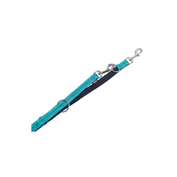 DRESSURLINE SOFT GRIP, TYRKIS 25MM/200CM