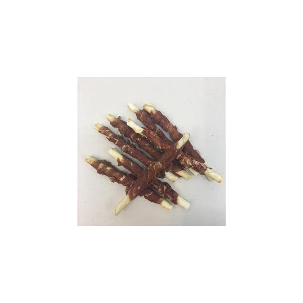 HVIDE TYGGEPINDE MED AND 12 CM / 1000 G