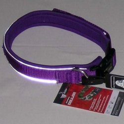 EzyDog halsb�nd XXL lilla 57-64 cm