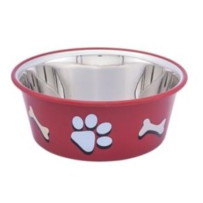Foder- og vandsk�l Cutie, r�d 0,40L 