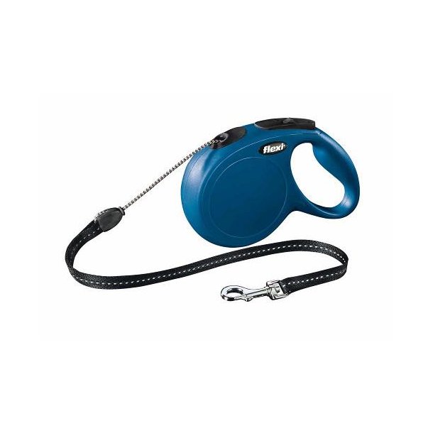 Flexi New Classic M, bl� 8 m snor 