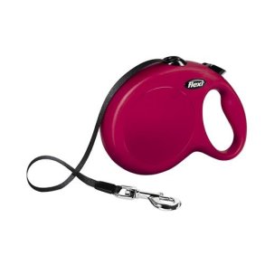 Flexi New Classic L, r�d 8 meter b�nd