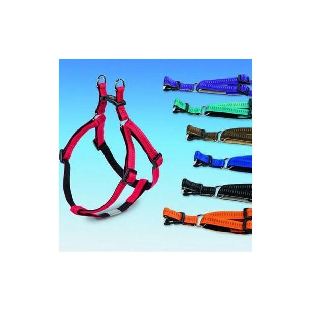 Bl�d nylon sele "Soft Grip" Brust 30-40 cm