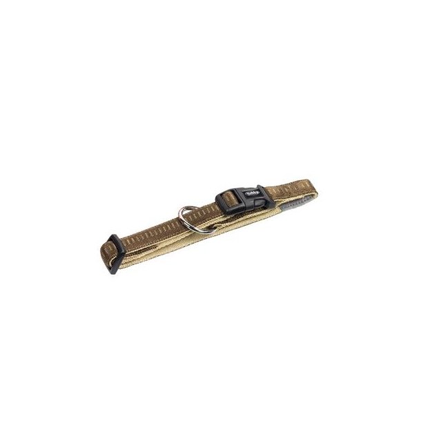HALSB�ND SOFT GRIP, BRUN 25MM/40-55CM