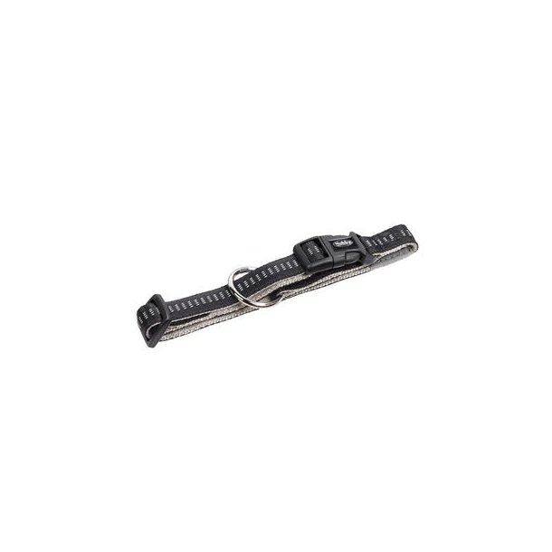 HALSB�ND SOFT GRIP,  SORT, 10MM/20-30CM