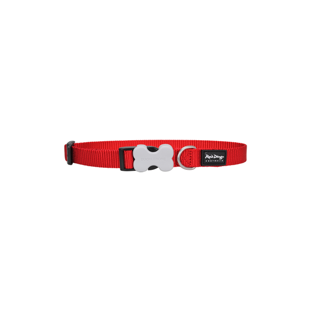 RED DINGO HALSB�ND, CLASSIC R�D M