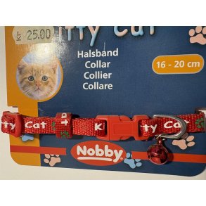 Kitty cat killinghalsb�nd r�d