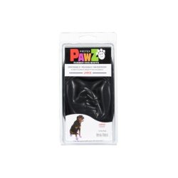 PAWZ DOG BOOTS, LARGE, SORT