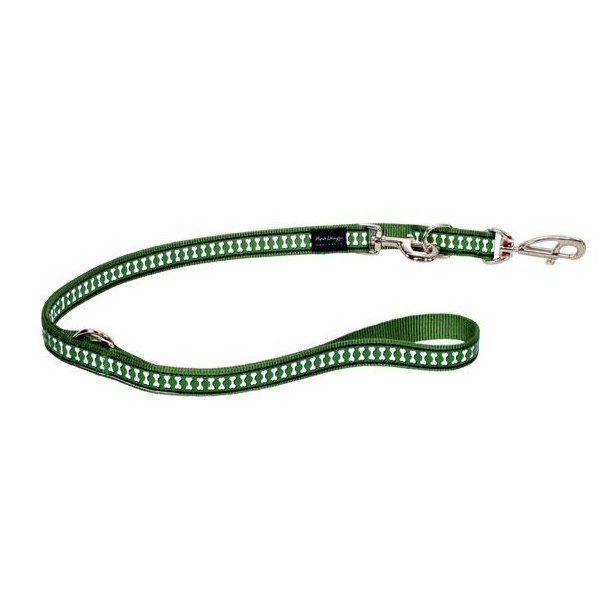 Red Dingo - Dressurline med refleks - Ben - gr�n