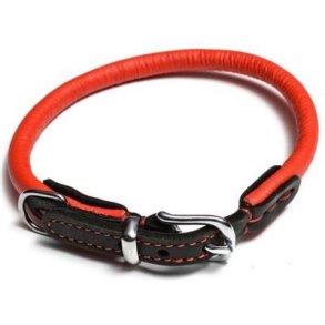 PARIS Halsb�nd R�d & Sort 10 mm. / 50 cm.
