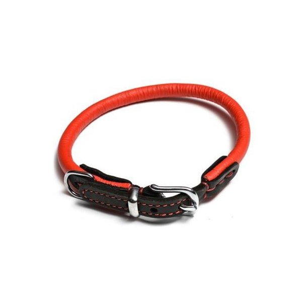 PARIS Halsb�nd R�d & Sort 10 mm. / 50 cm.