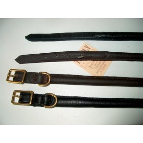 Halsb�nd rundsyet med chrom 60 cm (ikke messing  som p� billed)