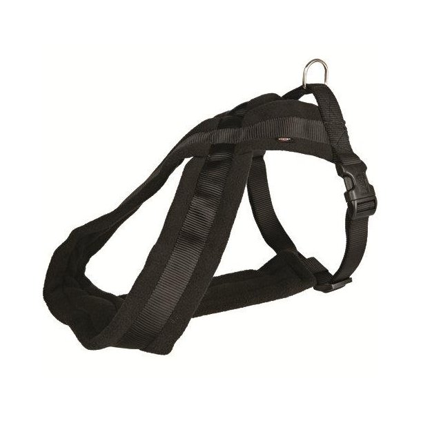 Premium sele, S/M: 40�60cm/25mm, Sort